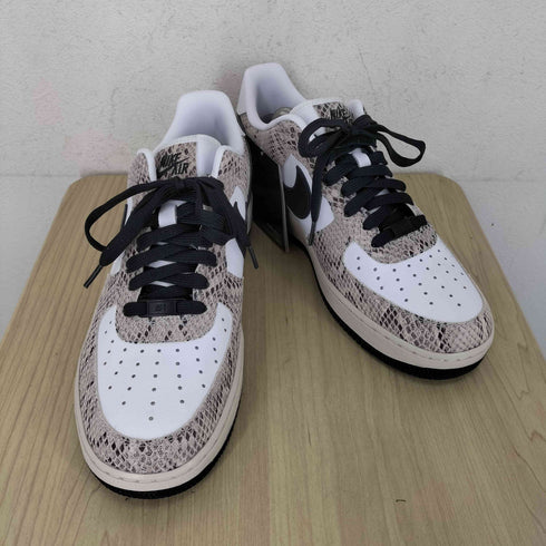 ナイキ NIKE By You Air Force 1 Low Unlockd Black/Grey Snake メンズ JPN:28