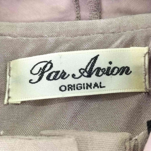 PAR AVION プリーツワンピース レディース ONE SIZE