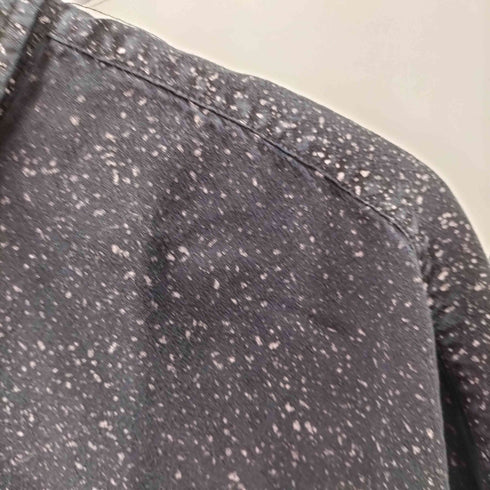 シャリーフ SHAREEF L/S 袖ライン 総柄シャツ メンズ JPN:2