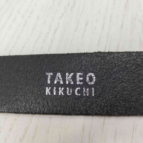 タケオキクチ TAKEO KIKUCHI レザーベルト メンズ
