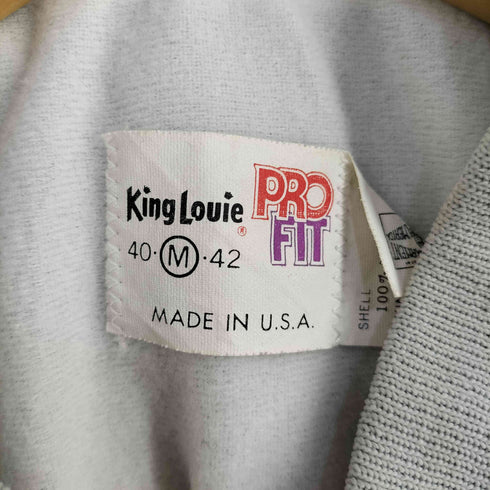 キングルイ King louie フロントワッペンナイロンスタジャン メンズ import:M