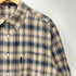 ダックスロンドン DAKS LONDON シアサッカー チェック S/S シャツ メンズ import:L