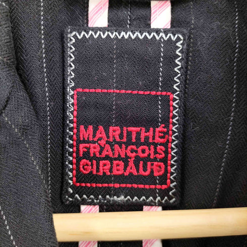 マリテフランソワジルボー MARITHE FRANCOIS GIRBAUD ステッチデザイン テーラードジャケット レディース 36