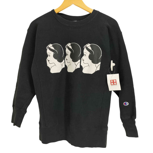 チャンピオン Champion 別注 REVERSE WEAVE 復刻 青タグ プリントスウェット メンズ SMALL