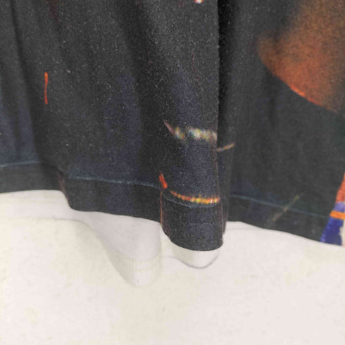 フォトプリント クルーネック半袖Tシャツ カットソー メンズ
