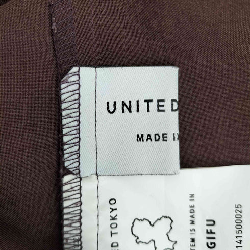 ユナイテッドトウキョウ UNITED TOKYO 21aw フレアヨークブラウス レディース FREE