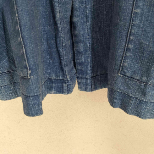 サグハーバー SAG HARBOR デニムシャンブレー チャイナボタン レギュラーカラーシャツ メンズ