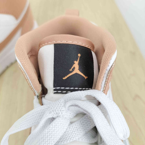 ジョーダンブランド JORDAN BRAND Jordan 1 Mid White Rose Gold (PS) レディース 22