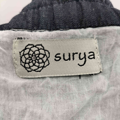 SURYA 総柄ボリュームスカート レディース