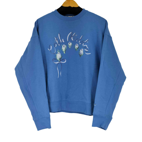 キャスキッドソン Cath Kidston フラワープリントクルーネックスウェット レディース FREE