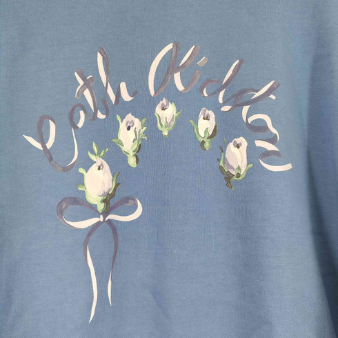 キャスキッドソン Cath Kidston フラワープリントクルーネックスウェット レディース FREE