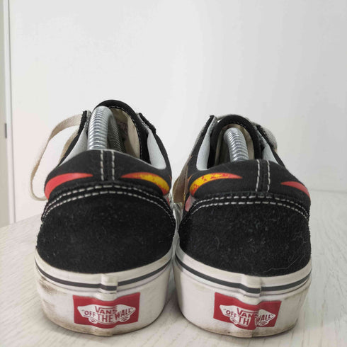 バンズ VANS Old Skool Flame フレイムプリントローカットスニーカー レディース JPN:23.5