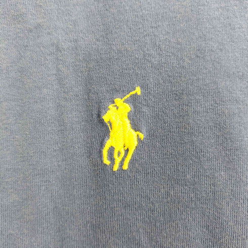 ポロラルフローレン POLO RALPH LAUREN CUSTOM SLIM FIT ポニー刺繍 Vネック 半袖Tシャツ メンズ import:M