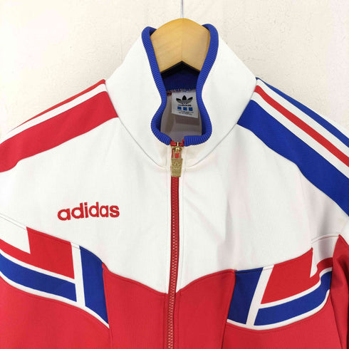 アディダス adidas デサント製 ハイネックトラックジャケット メンズ