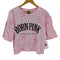 タイダイ アーティストTシャツ クロップド レディース