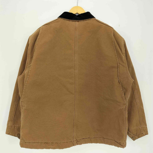 カーハート Carhartt メキシコ製 襟コーデュロイ 裏地ブランケット イレギュラースタンプ カバーオール ミシガンチョアコート メンズ 2XL
