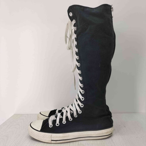 コンバース CONVERSE All Star Black Knee High Tennis Shoes レディース JPN:24.5
