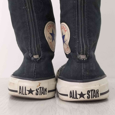 コンバース CONVERSE All Star Black Knee High Tennis Shoes レディース JPN:24.5