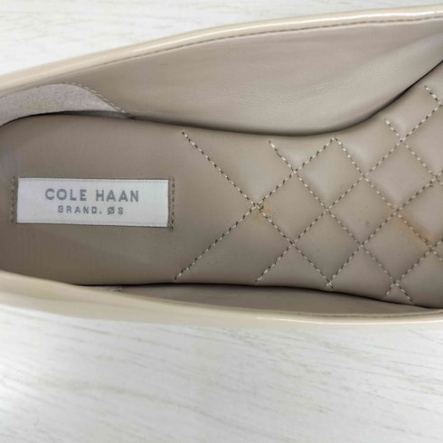 コールハーン COLE HAAN キンズリー オープントゥ ウェッジソール パンプス レディース 7B