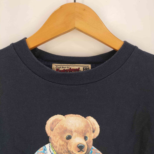 インターブリード INTERBREED テディベアプリント クルーネックTシャツ レディース JPN:M