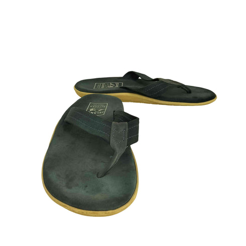 アイランドスリッパ ISLAND SLIPPER NAVY SUEDE ネイビースエード ビーチサンダル メンズ US:9