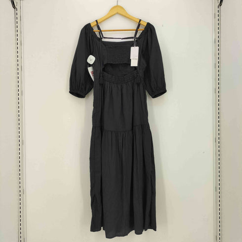 ダズリン dazzlin 24ss バックオープンボリュームコットンワンピース レディース JPN:M