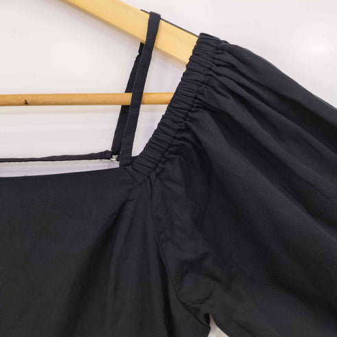ダズリン dazzlin 24ss バックオープンボリュームコットンワンピース レディース JPN:M