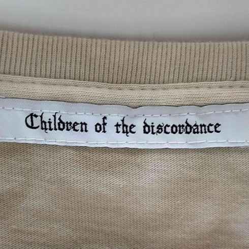 チルドレンオブザディスコーダンス Children of the discordance HAND DYEING AND PRINT TEE TYPE E メンズ JPN:2