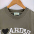 アリーズ ARIES プリントクルーネックスウェット メンズ import:S