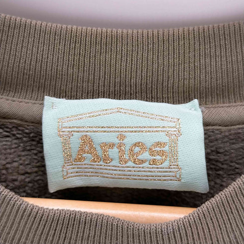 アリーズ ARIES プリントクルーネックスウェット メンズ import:S