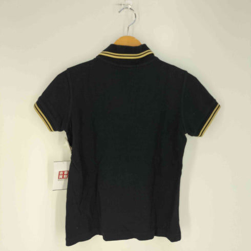 フレッドペリー FRED PERRY ロゴ刺繍 鹿の子 ポロシャツ レディース UK:10