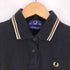 フレッドペリー FRED PERRY ロゴ刺繍 鹿の子 ポロシャツ レディース UK:10