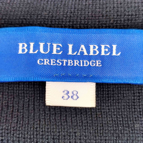 ブルーレーベルクレストブリッジ BLUE LABEL CRESTBRIDGE クレストブリッジチェックジャカードニットワンピース レディース JPN:38