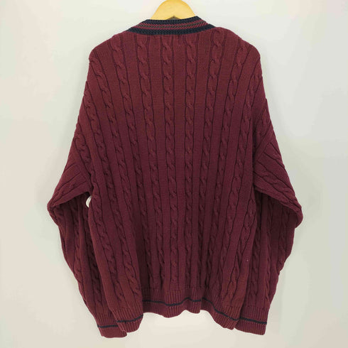 WOODS & GRAY コットン チルデンニット メンズ import:L