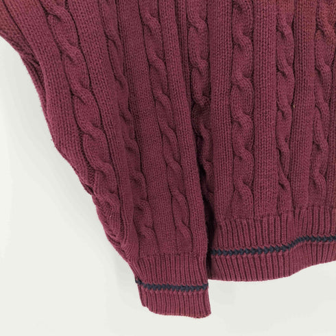 WOODS & GRAY コットン チルデンニット メンズ import:L