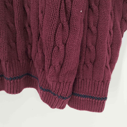 WOODS & GRAY コットン チルデンニット メンズ import:L