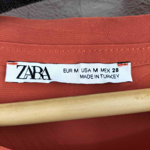 ザラ ZARA ティアードワンピース レディース import:M