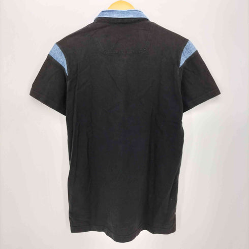 ディーゼル DIESEL 襟切替 デニム S/S ポロシャツ メンズ import:M