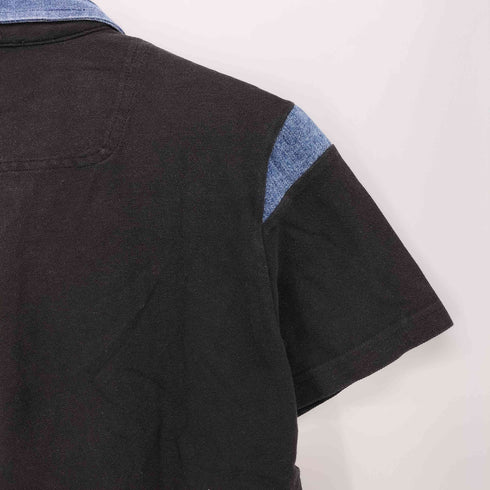 ディーゼル DIESEL 襟切替 デニム S/S ポロシャツ メンズ import:M