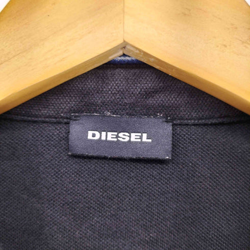ディーゼル DIESEL 襟切替 デニム S/S ポロシャツ メンズ import:M
