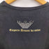 エンポリオアルマーニ EMPORIO ARMANI ロゴワッペン ラインストーン Vネック S/S Tシャツ メンズ import:L