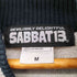 SABBAT13 スカルプリント スウェット スタジャン ジャケット メンズ JPN:M