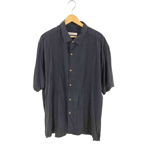 トミーバハマ Tommy Bahama シルク トランプ S/S シャツ メンズ import:XXL