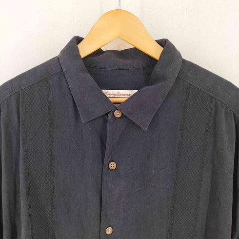 トミーバハマ Tommy Bahama シルク トランプ S/S シャツ メンズ import:XXL