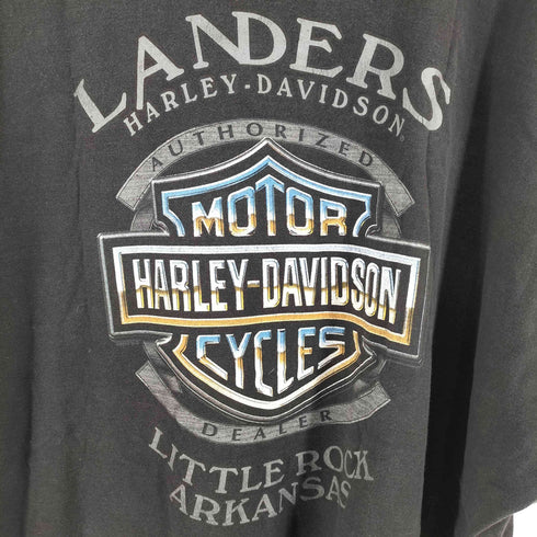 ハーレーダビッドソン HARLEY-DAVIDSON HANESボディ グラフィックプリント クルーネックTシャツ メンズ 3XL TALL