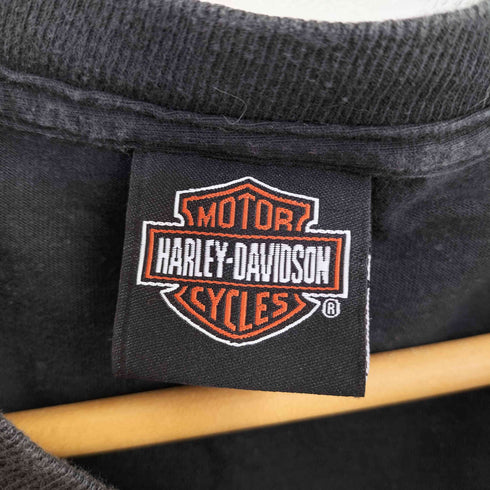 ハーレーダビッドソン HARLEY-DAVIDSON HANESボディ グラフィックプリント クルーネックTシャツ メンズ 3XL TALL