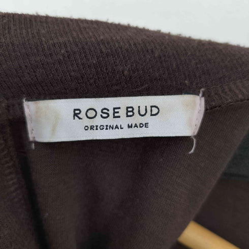 ローズバッド ROSE BUD ドッキングプリーツワンピース レディース FREE