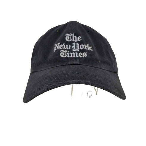 The New York Times Stacked Logo Baseball Cap メンズ