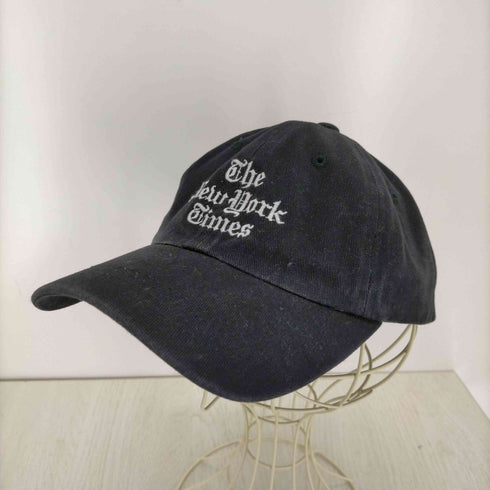 The New York Times Stacked Logo Baseball Cap メンズ