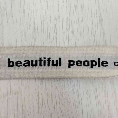ビューティフルピープル beautiful people ビニールロゴテープ サコッシュバッグ 2WAY ショルダーバッグ レディース